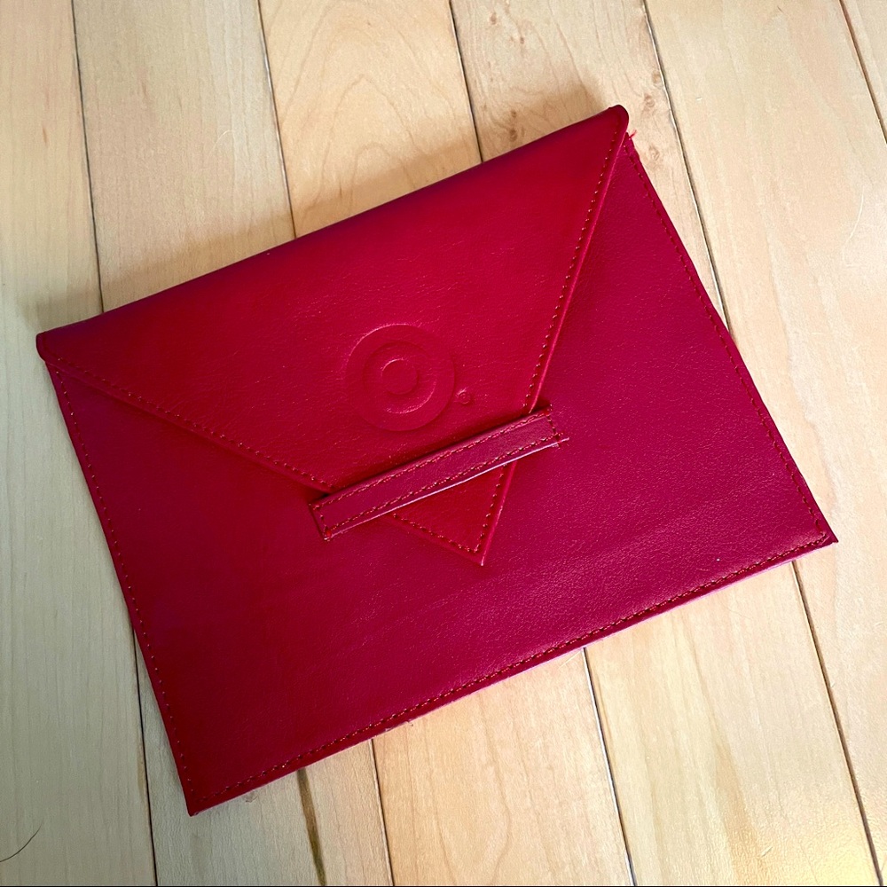 Target faux leather envelope